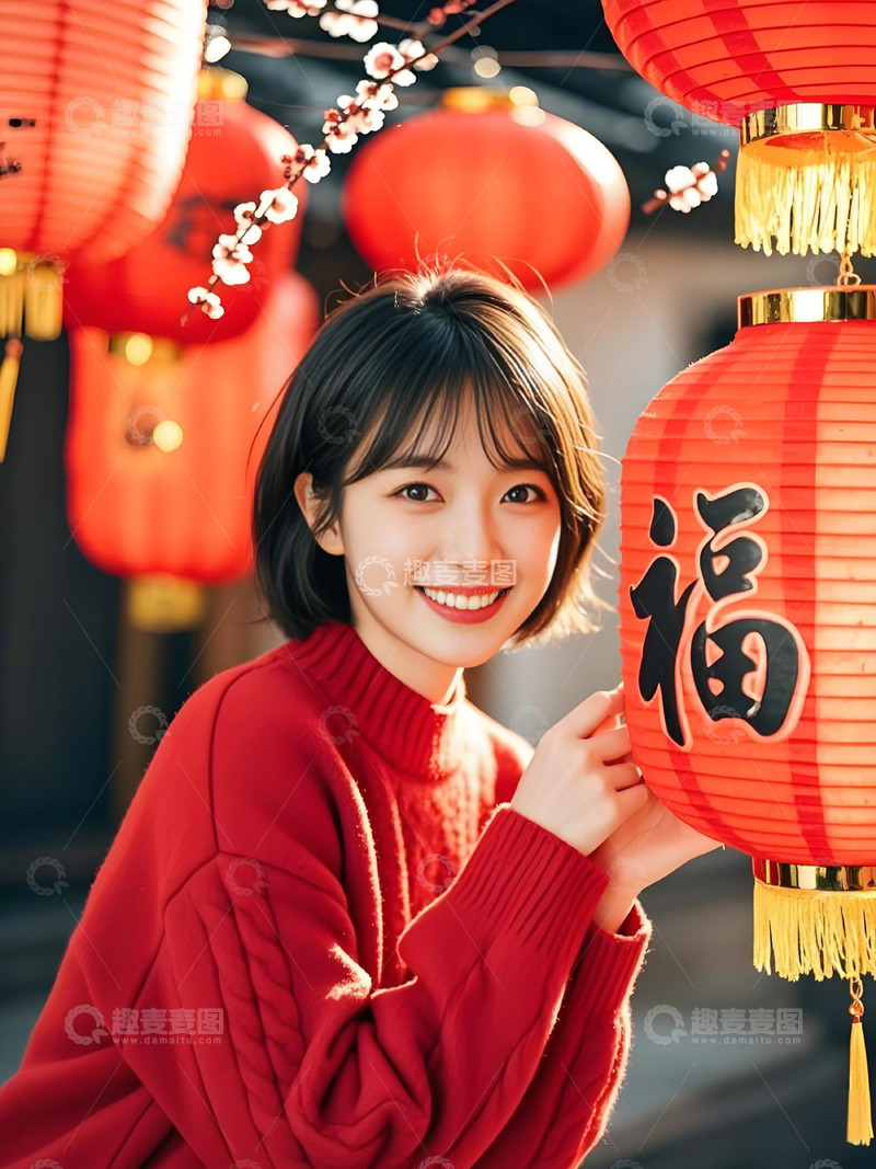 高清大图下载【趣麦麦图】春节人物年俗摄影图2