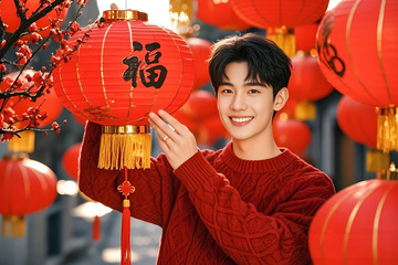 春节人物年俗摄影图1