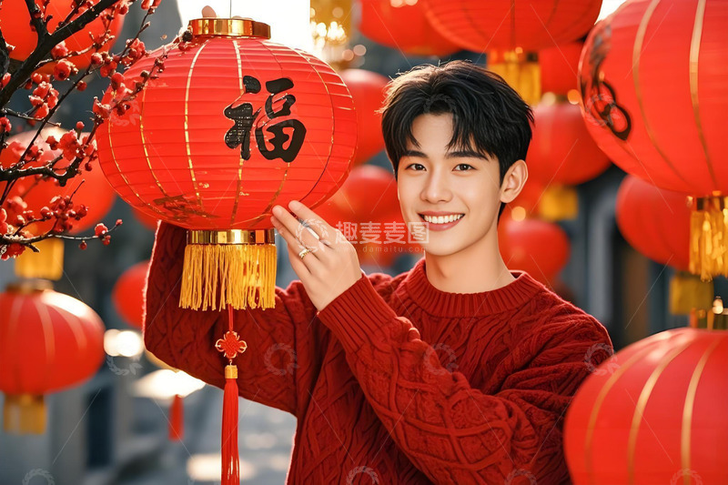 春节人物年俗摄影图1