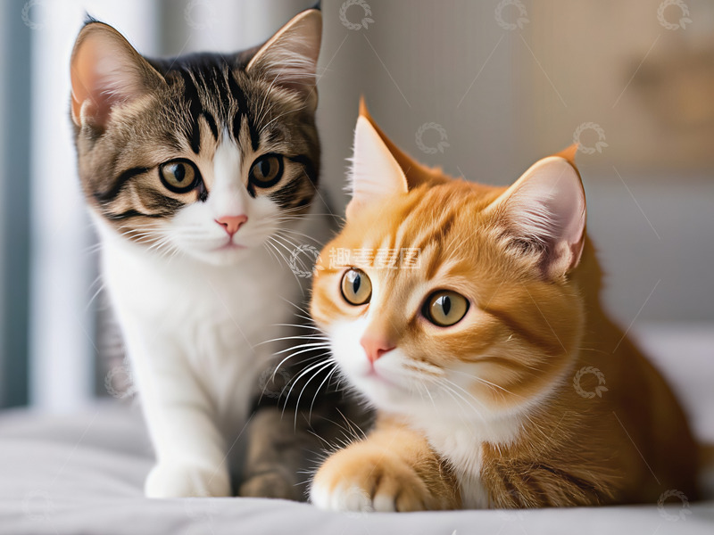 高清大图下载【趣麦麦图】-可爱宠物动物小猫咪摄影图 