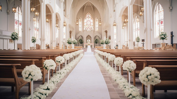 婚礼教堂场景摄影图1