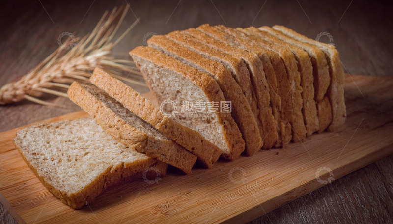 高清大图下载【趣麦麦图】-可口面包助餐食搭配1