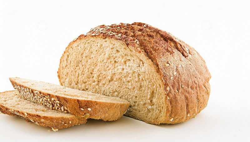 高清大图下载【趣麦麦图】全麦面包助力健康