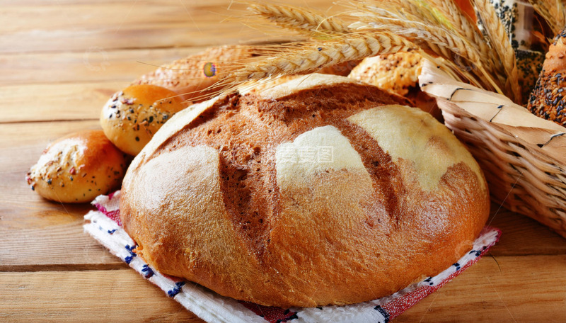 高清大图下载【趣麦麦图】-美味面包满足餐食搭配需求