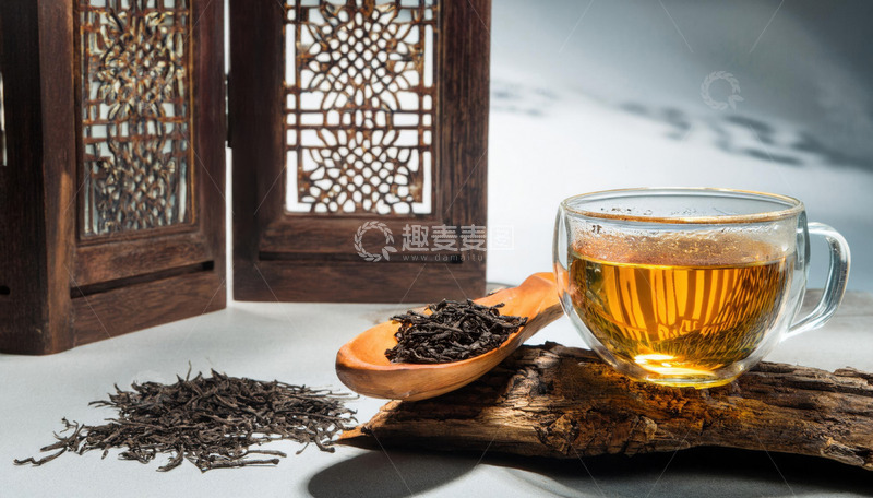 高清大图下载【趣麦麦图】中式红茶景致装饰家居很温馨1