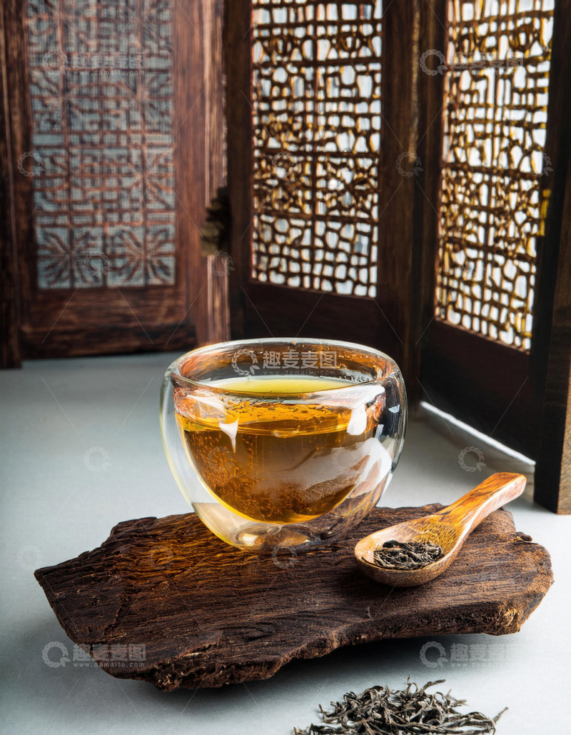 高清大图下载【趣麦麦图】典雅红茶图用于茶叶宣传超吸睛