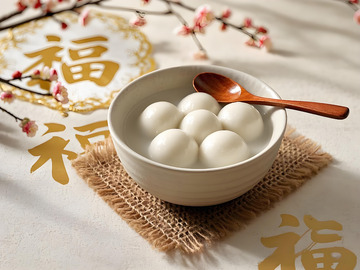 元宵节美食汤圆摄影图4