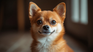 宠物狗狗室内摄影图1