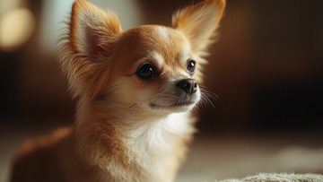 宠物狗狗室内摄影图2