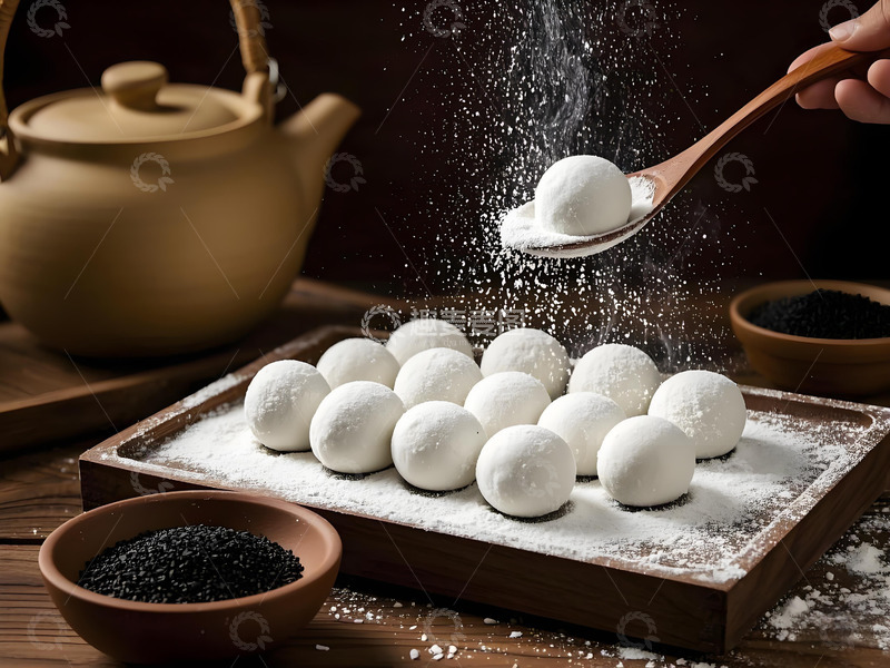 高清大图下载【趣麦麦图】元宵节美食汤圆摄影图8