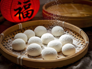 元宵节美食汤圆摄影图11