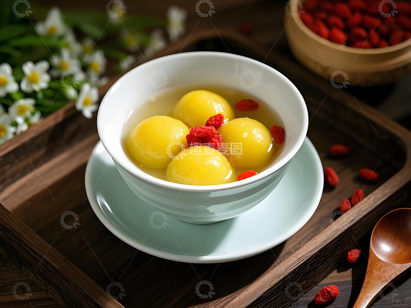 高清大图下载【趣麦麦图】美食摄影元宵摄影图6