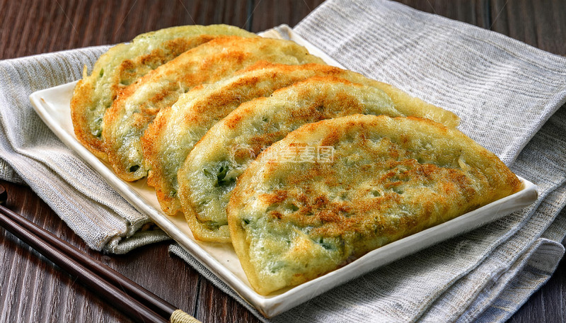 高清大图下载【趣麦麦图】鲜香韭菜盒子来袭