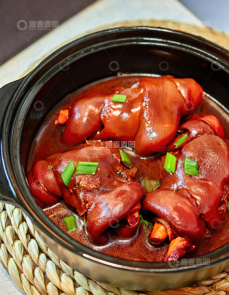 高清大图下载【趣麦麦图】卤美味卤猪脚1