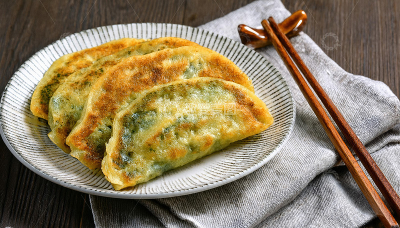 传统美味韭菜盒