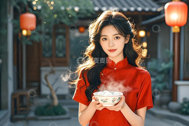 高清大图下载【趣麦麦图】元宵节人物摄影2