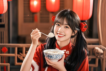 元宵节人物摄影5