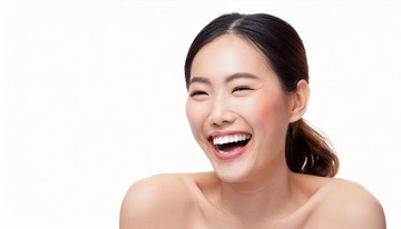 简单背景的快乐