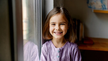 洋溢笑容的表情