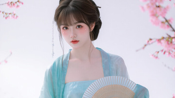 唯美古风汉服美女写真摄影2