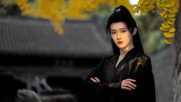 古风中国风男性侠客帅哥写真摄影