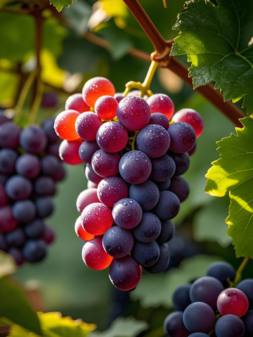 葡萄水果摄影图