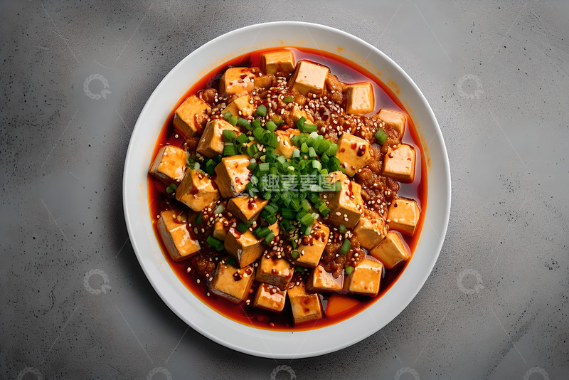 高清大图下载【趣麦麦图】川味麻婆豆腐