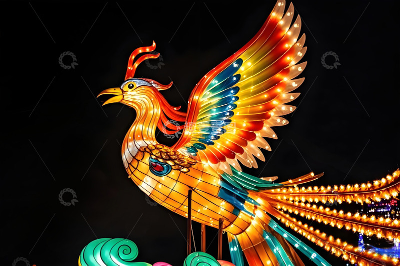 高清大图下载【趣麦麦图】元宵节春节灯会场景摄影图4