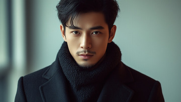 现代时尚男性帅哥摄影写真