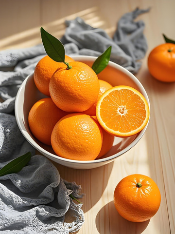 橙子水果摄影图1