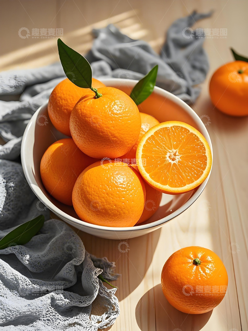 高清大图下载【趣麦麦图】橙子水果摄影图1