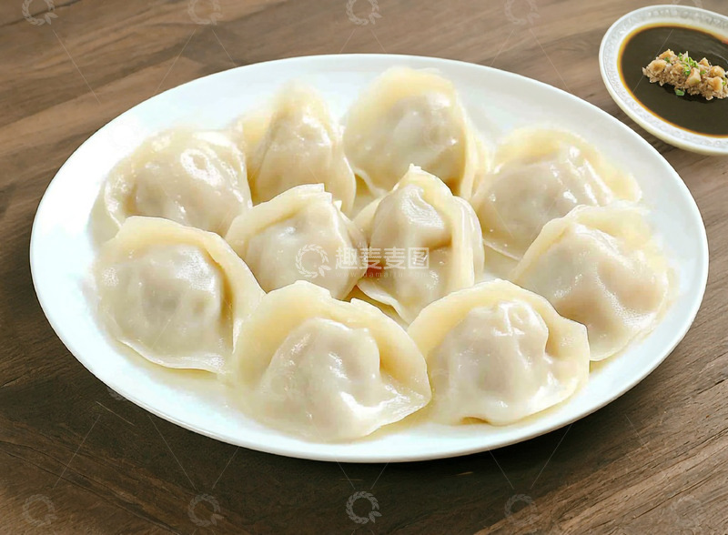 高清大图下载【趣麦麦图】手工饺子特写