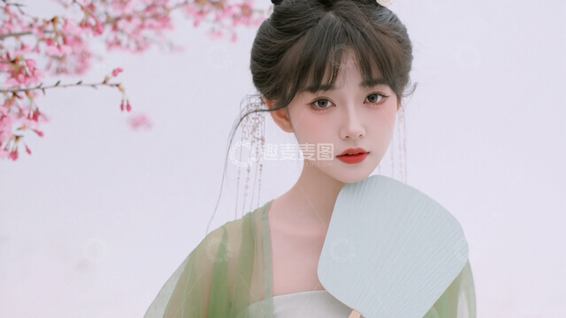 高清大图下载【趣麦麦图】唯美古风汉服美女写真摄影