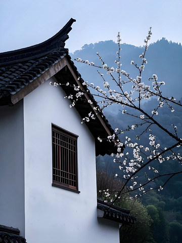 春天立春古城摄影图