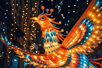 元宵节春节灯会场景摄影图3