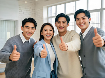 开工了商务工作人物摄影图