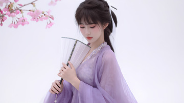 唯美古风汉服美女写真摄影1