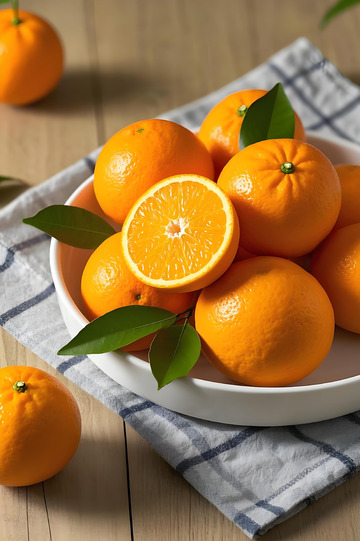橙子水果摄影图2