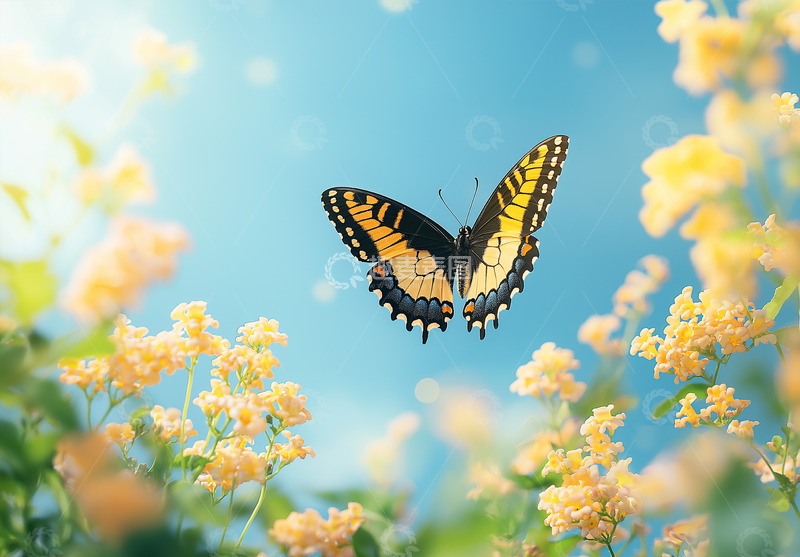 高清大图下载【趣麦麦图】蝴蝶昆虫摄影图7