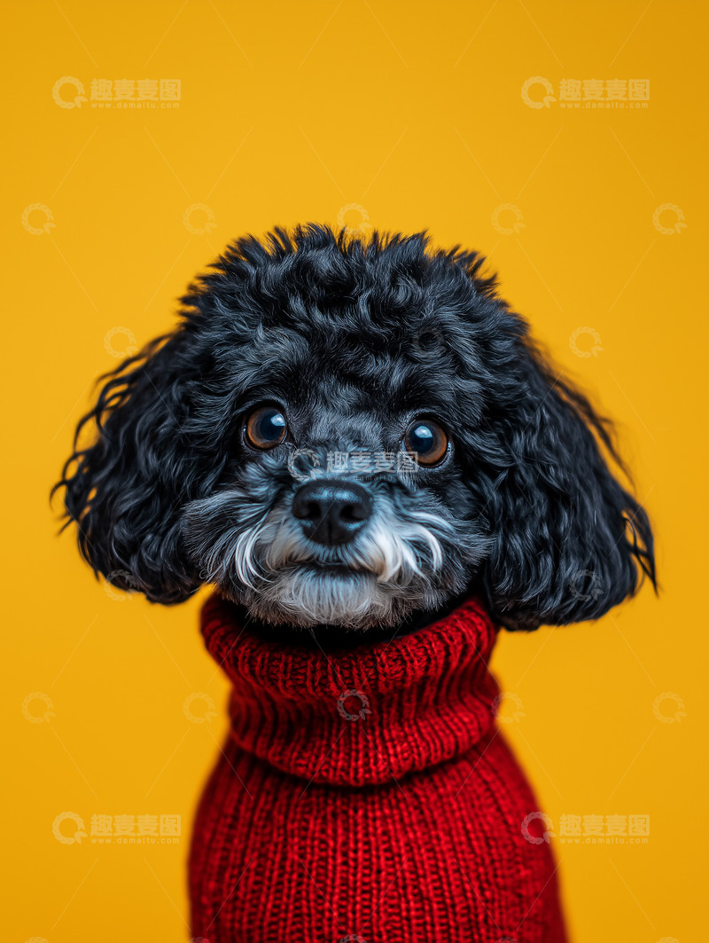 高清大图下载【趣麦麦图】宠物狗动物摄影图1