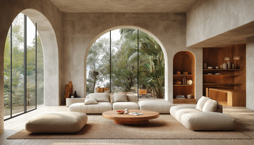 客厅家居装饰摄影图1