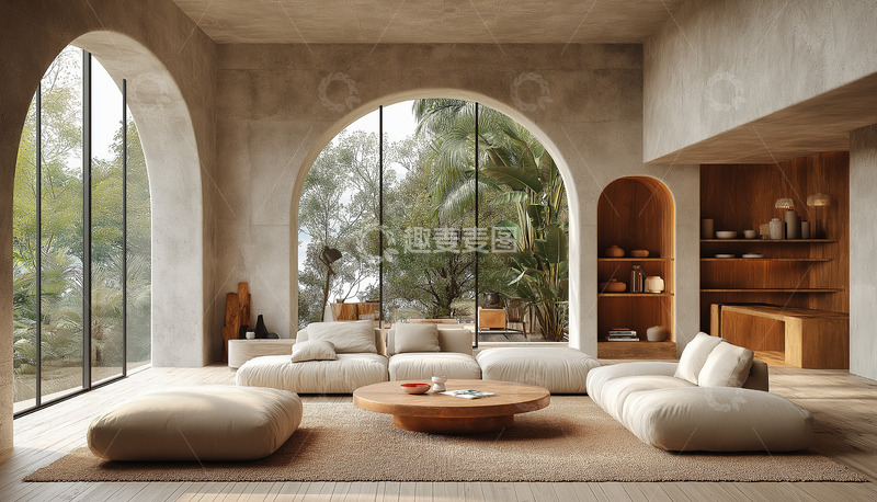 客厅家居装饰摄影图1