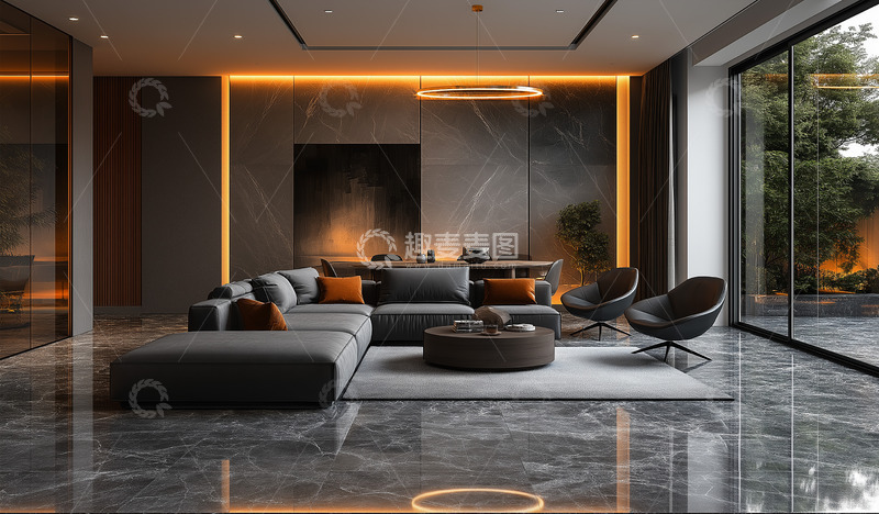 高清大图下载【趣麦麦图】客厅家居装饰摄影图4