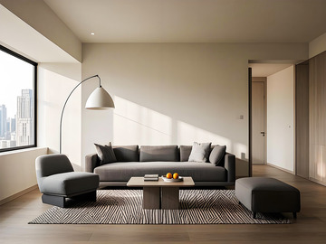 客厅家居装饰摄影图2