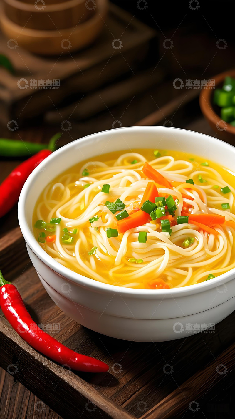 高清大图下载【趣麦麦图】金汤米线美食摄影1