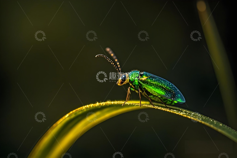 高清大图下载【趣麦麦图】动物摄影昆虫萤火虫摄影