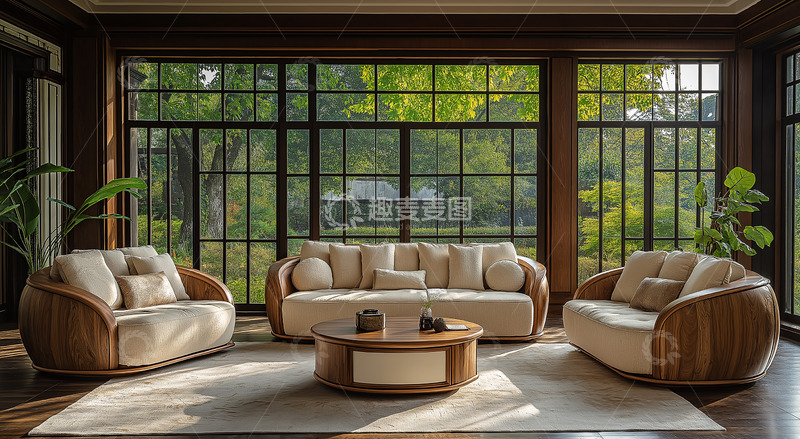 高清大图下载【趣麦麦图】客厅家居装饰摄影图3