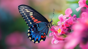 蝴蝶昆虫摄影图3