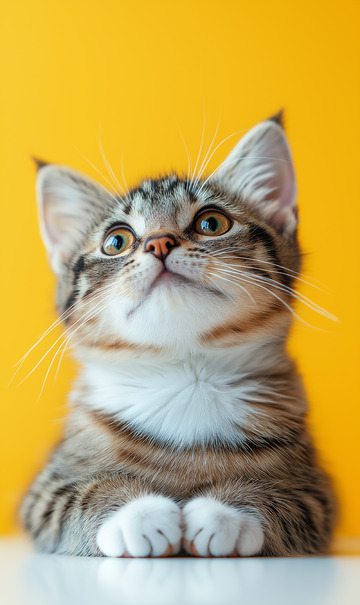 可爱猫咪动物摄影图