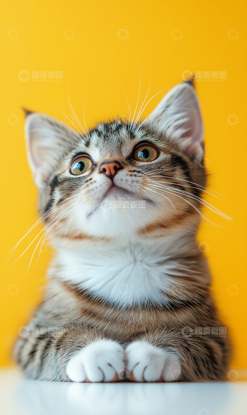 可爱猫咪动物摄影图